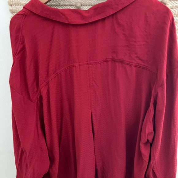 Free People Scarlet Button-Down Shirt - Picture 8 of 12